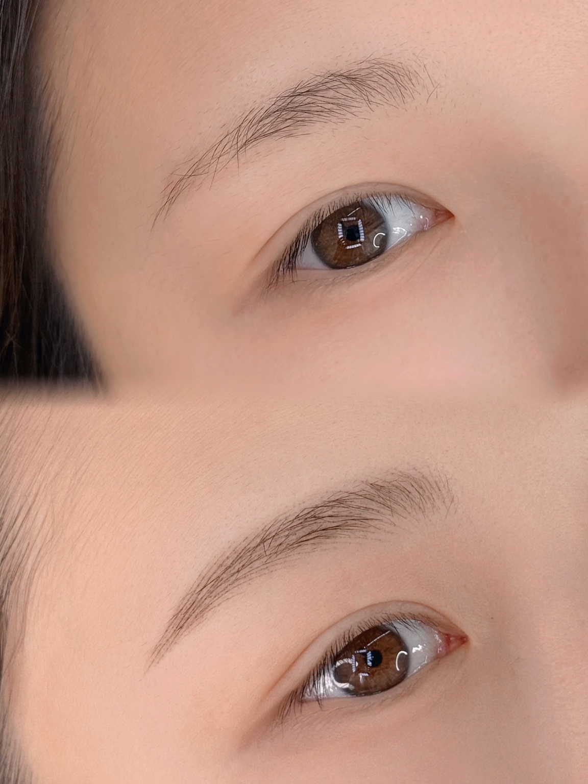 Brow study · Individual strokes